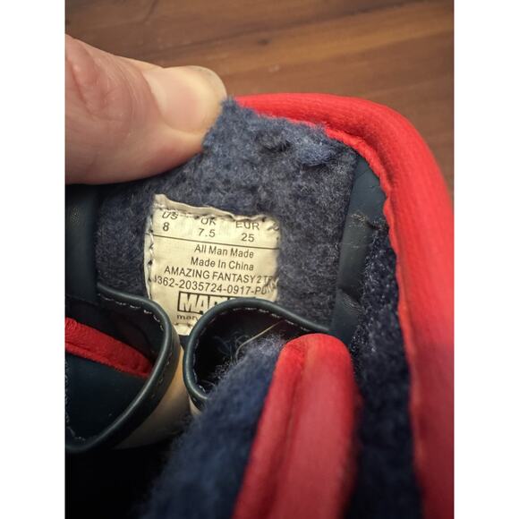 MARVEL SPIDER-MAN Winter Boots Little Kids Size 8 K, Multi Color Light Up NEW - Picture 3 of 14